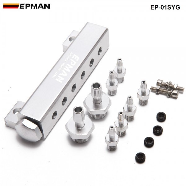 Flauta Universal para Sistema de Vácuo 6 Portas Epman - Prata