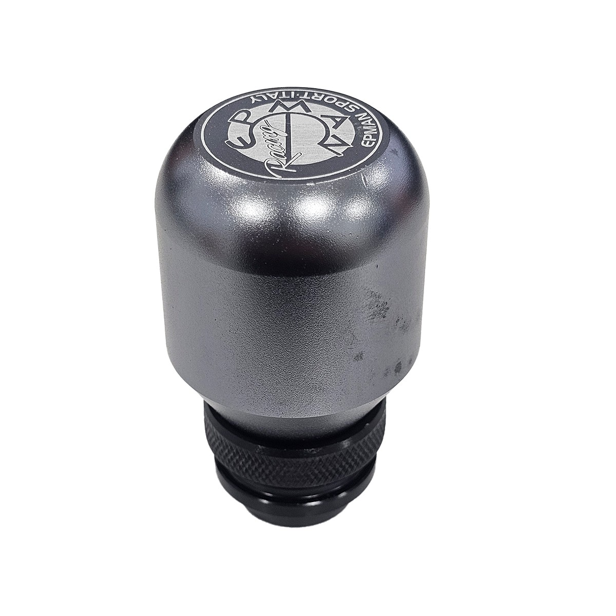 Manopla de Câmbio Longa com Regulagem de Altura em Alumínio - Cinza - Epman