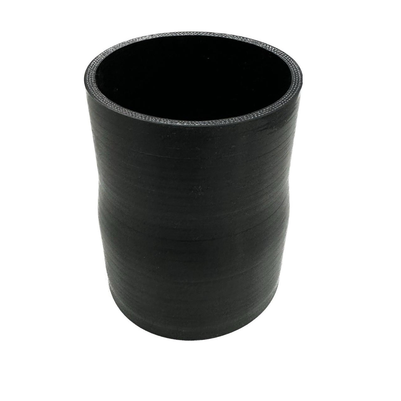 Mangote Preto em Silicone Redutor Reto 3" (76mm) para 2,75" (70mm) x 100mm - Epman