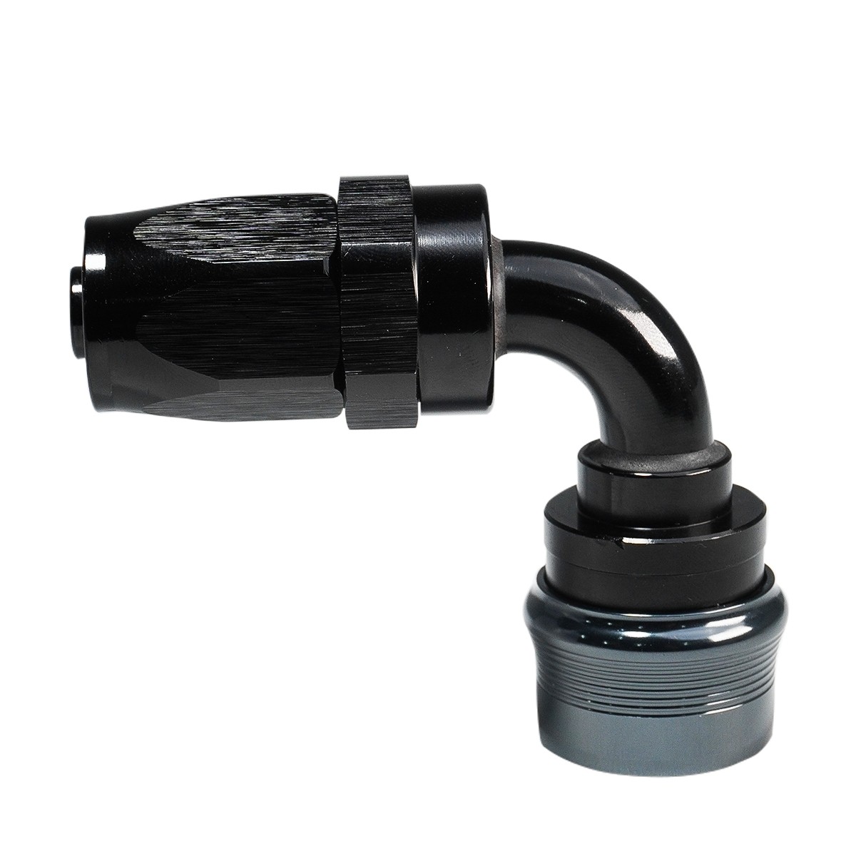 Conexão Engate Rápido SAE 5/8" 90° graus para Mangueira Aeroquip 10AN - Epman
