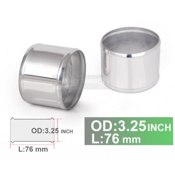 Cano em alumínio Reto de 3-1/4" com 76mm de comprimento - Epman