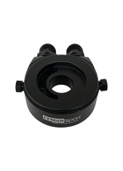 Suporte Filtro De Óleo Sandwich Plate Epman P/ Radiador Óleo - Preto