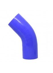 Mangote Azul em Silicone 45° 3" Polegadas (76mm) * 120mm - Epman