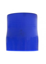 Mangote Azul em Silicone Redutor Reto 2,5" (63mm) para 2,25" (57mm) * 76mm - Epman