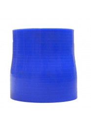 Mangote Azul em Silicone Redutor Reto 2,75" (70mm) para 2,5" (63mm) * 76mm - Epman