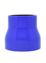 Mangote Azul em Silicone Redutor Reto 3" (76mm) para 2,25" (57mm) * 76mm - Epman