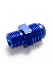 Niple Adaptador M18*1.5 Métrico para 8AN - Azul