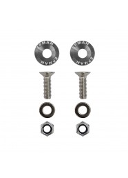 Par de Arruela Billet Universal com parafuso e porca M6 EPMAN - Cinza