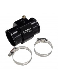Adaptador para Sensor de Temperatura Entrada e Saída 38mm Preto Epman