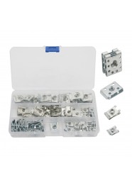 Kit 50 Peças Presilhas Spire Clips M4 M5 M6 M8 Fixação Painel Automotivo Epman