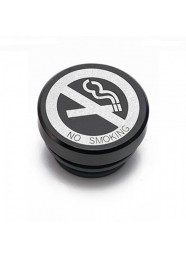 Tampão Universal para Acendedor de Cigarro em Alumínio Epman – Preto