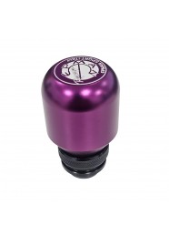 Manopla de Câmbio Longa com Regulagem de Altura em Alumínio - Roxo - Epman