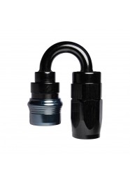 Conexão Engate Rápido SAE 1/4" 180° graus para Mangueira Aeroquip 4AN - Epman