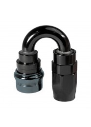 Conexão Engate Rápido SAE 1/2" 180° graus Apara Mangueira Aeroquip 8AN - Epman
