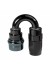Conexão Engate Rápido SAE 3/8" 180° graus para Mangueira Aeroquip 6AN - Epman